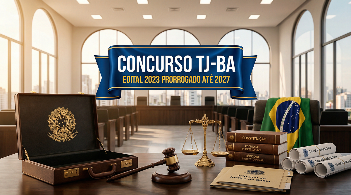 Concurso TJ BA 2026: Edital Prorrogado, Mas Novo Certame à Vista?