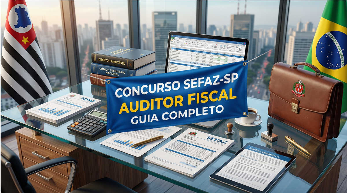 Concurso SEFAZ SP: Guia Completo para a Prova de Auditor Fiscal
