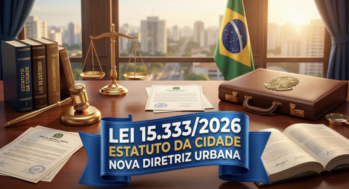 Estatuto da Cidade: Lei 15.333/2026 Altera Diretrizes de Segurança em Espaços Públicos