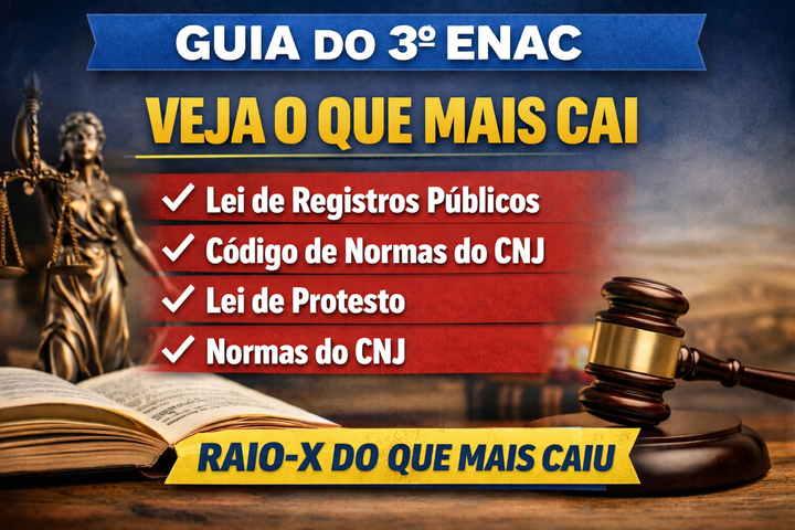 Guia Completo do 3º ENAC: tudo o que caiu nos exames e o que estudar com prioridade máxima
