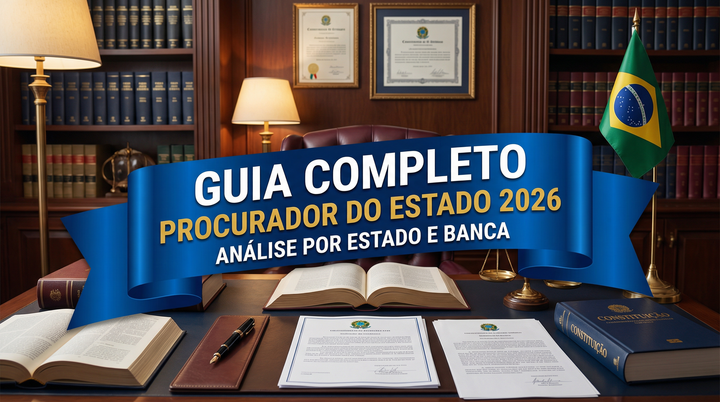 Concurso Procurador do Estado 2026: Guia Completo Para a Sua Aprovação