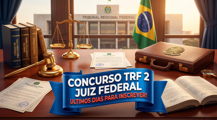 Concurso TRF2 para Juiz Federal Substituto: Inscrições Encerram em 22 de Janeiro
