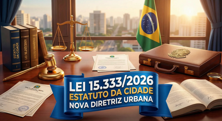 Estatuto da Cidade: Lei 15.333/2026 Altera Diretrizes de Segurança em Espaços Públicos